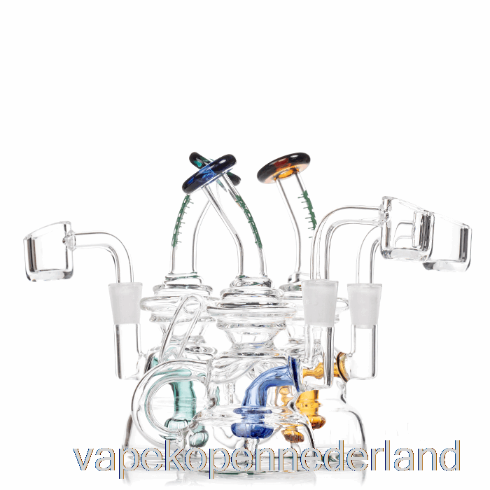 Vape Nederland Ooze Flood Mini Dab Rig Donkerblauw